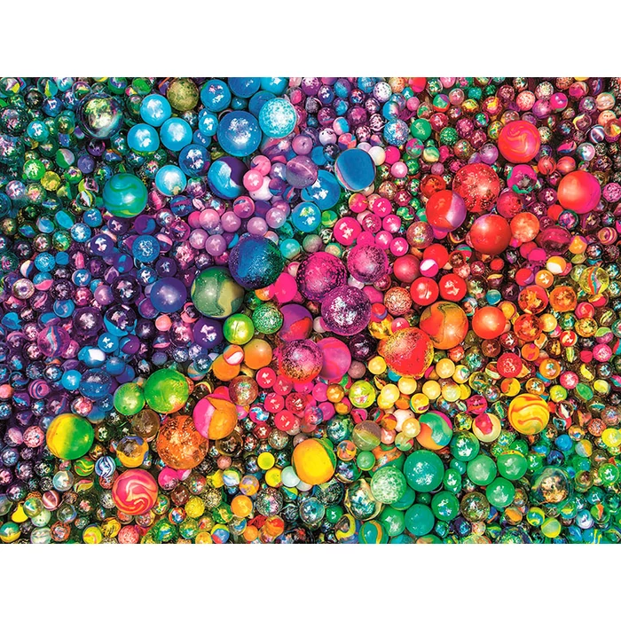 Clementoni 1000 db-os puzzle ColorBoom Collection - Üveggolyó (39650)