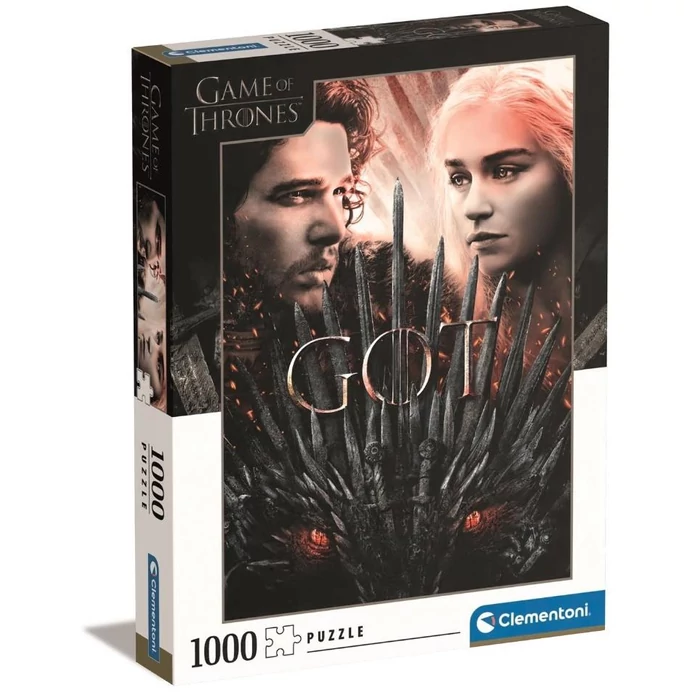 Clementoni 1000 db-os puzzle Trónok Harca (39651)
