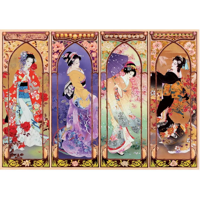 Educa 19055 - Japán kollázs-4000 db-os puzzle