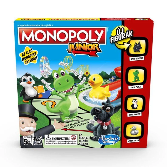 Hasbro - Monopoly Junior társasjáték (A6984)