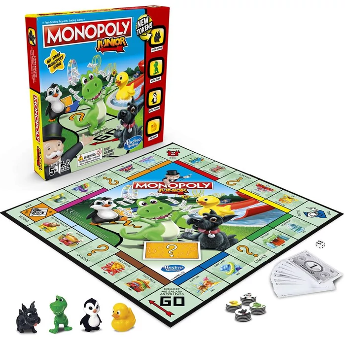 Hasbro - Monopoly Junior társasjáték (A6984)