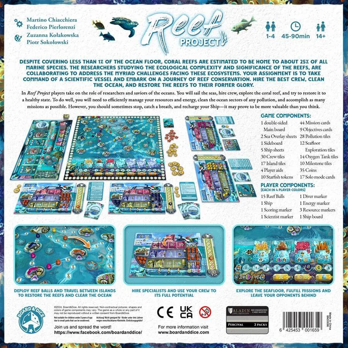 Reef Project társasjáték (001659)