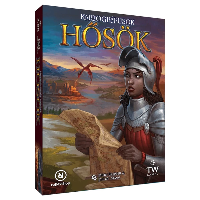 Kartográfusok - Hősök társasjáték (RSTHUNCAHER)