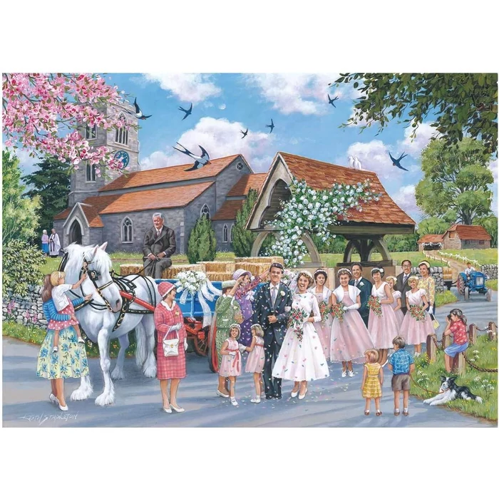 House of Puzzles HP0766 - Country Wedding - 1000 db-os puzzle