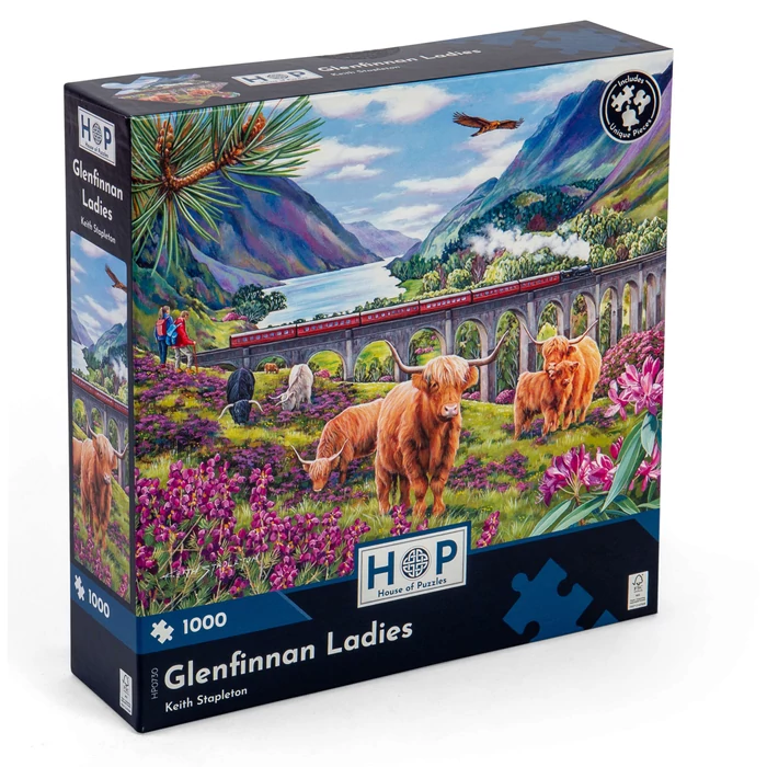 House of Puzzles 0730 - Glenfinnan Ladies - 1000 db-os puzzle