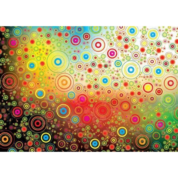 Yazz 3804 - Abstract Flowers - 1000 db-os puzzle