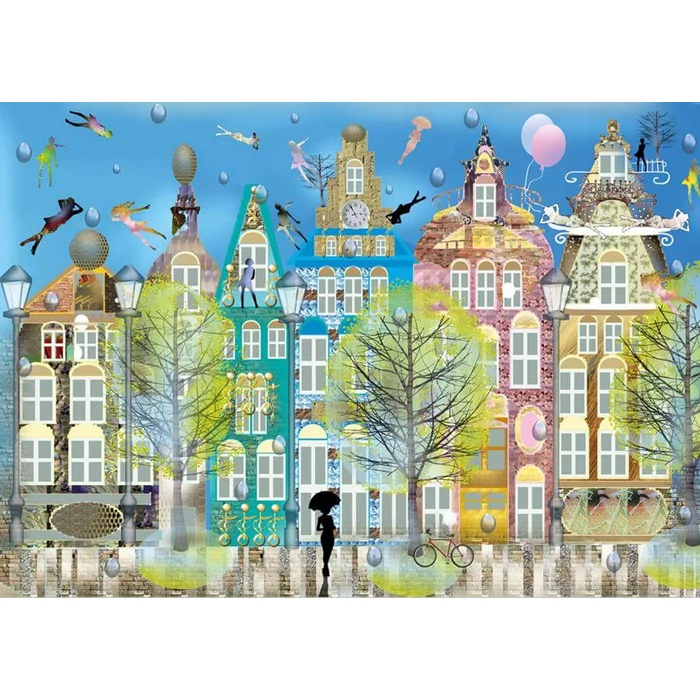 Yazz 3846 - Belgian City - 1000 db-os puzzle