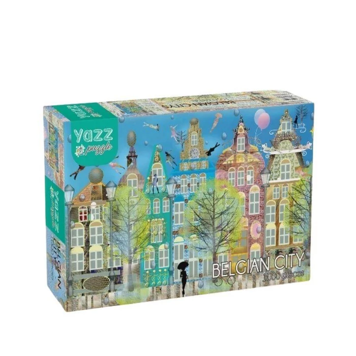 Yazz 3846 - Belgian City - 1000 db-os puzzle