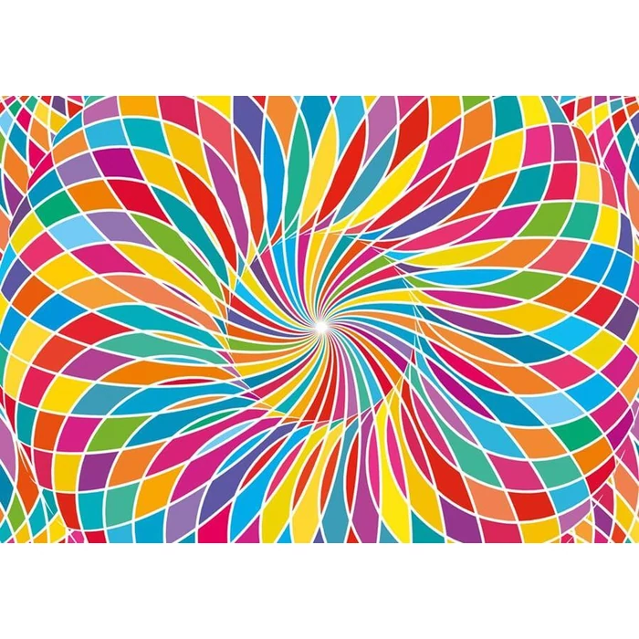 Yazz 3837 - Colored Circle - 1000 db-os puzzle