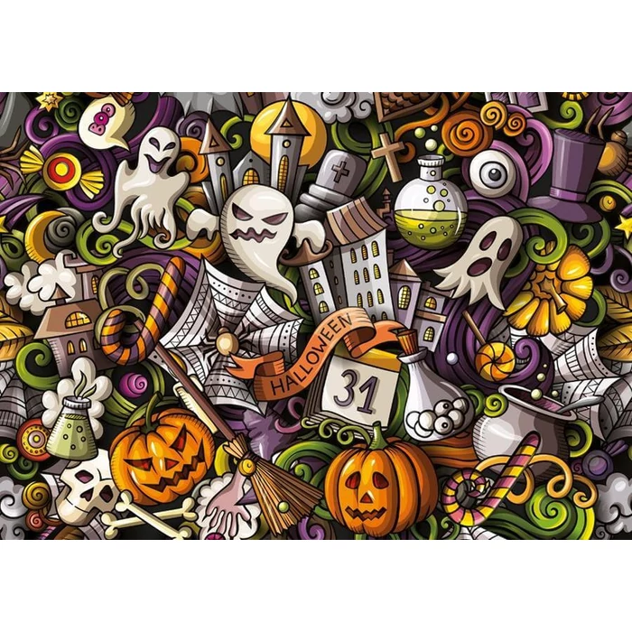 Yazz 3872 - Halloween - 1000 db-os puzzle