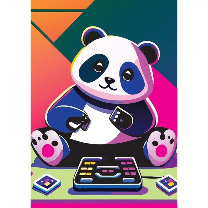 Yazz 3855 - Happy Panda - 1000 db-os puzzle