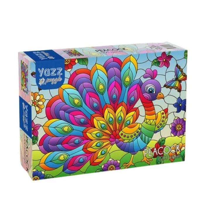 Yazz 3864 - Peacock - 1000 db-os puzzle
