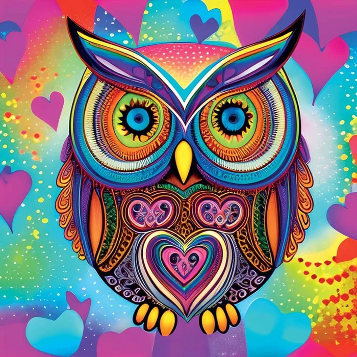 Yazz 3836 - Cute Owl - 1023 db-os puzzle