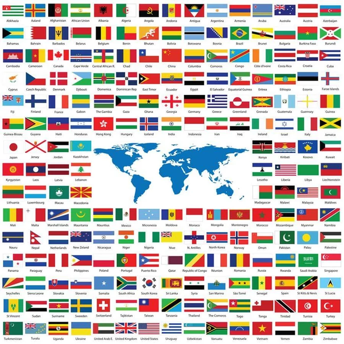 Yazz 3871 - Flags - 1023 db-os puzzle