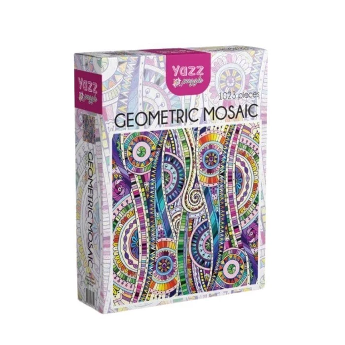 Yazz 3842 - Geometric Mosaic - 1023 db-os puzzle