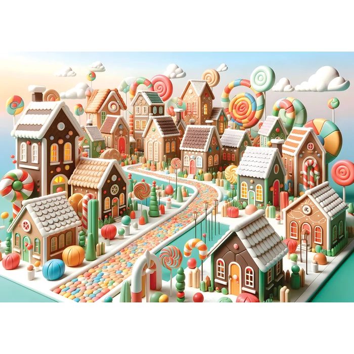Yazz 3862 - Candy Land - 1000 db-os puzzle