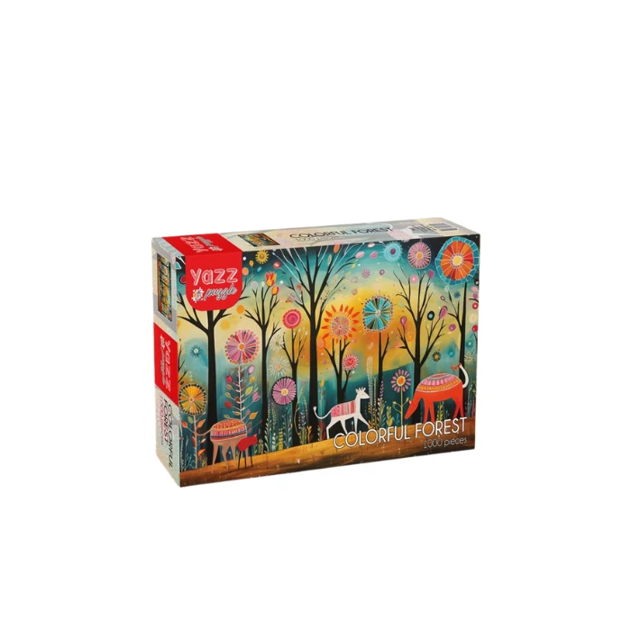 Yazz 3868 - Colorful Forest - 1000 db-os puzzle