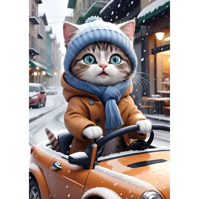 Yazz 3853 - The Driver Kitty - 1000 db-os puzzle