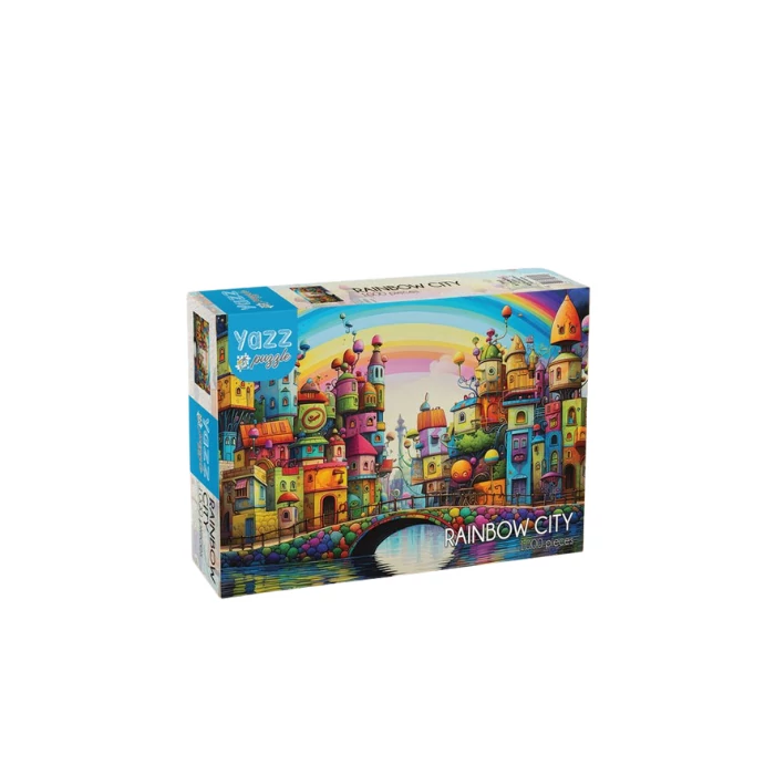 Yazz 3863 - Rainbow City - 1000 db-os puzzle