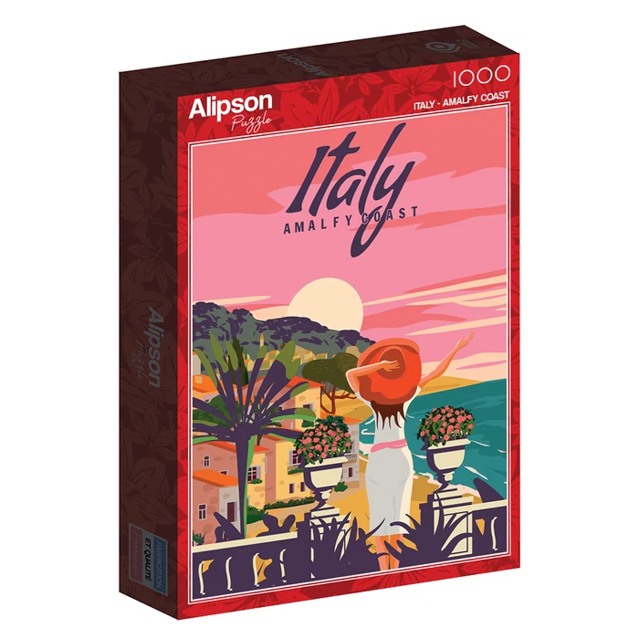 Alipson 50112 - Italy - Amalfy Coast - 1000 db-os puzzle