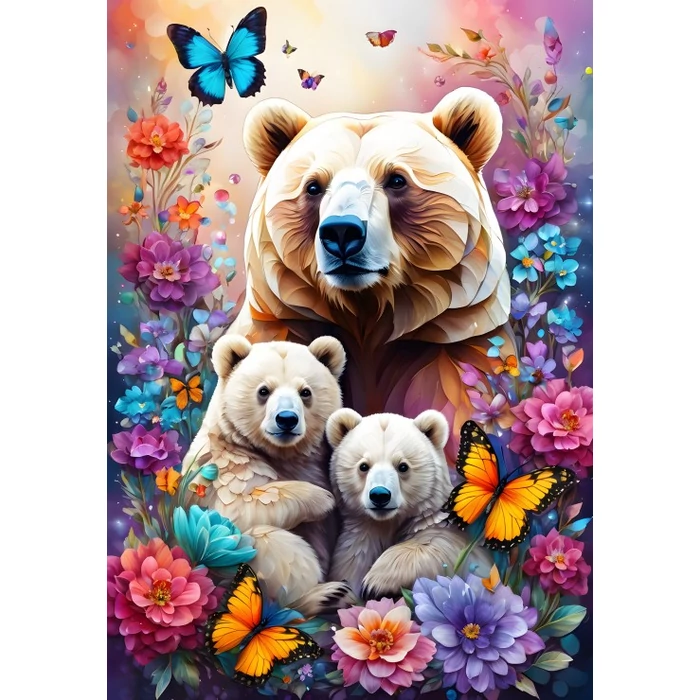 Alipson 50115 - Bears - Maternal Love Collection - 1000 db-os puzzle