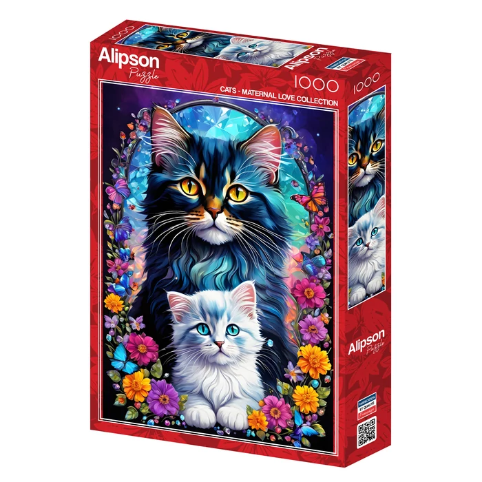 Alipson 50116 - Cats - Maternal Love Collection - 1000 db-os puzzle