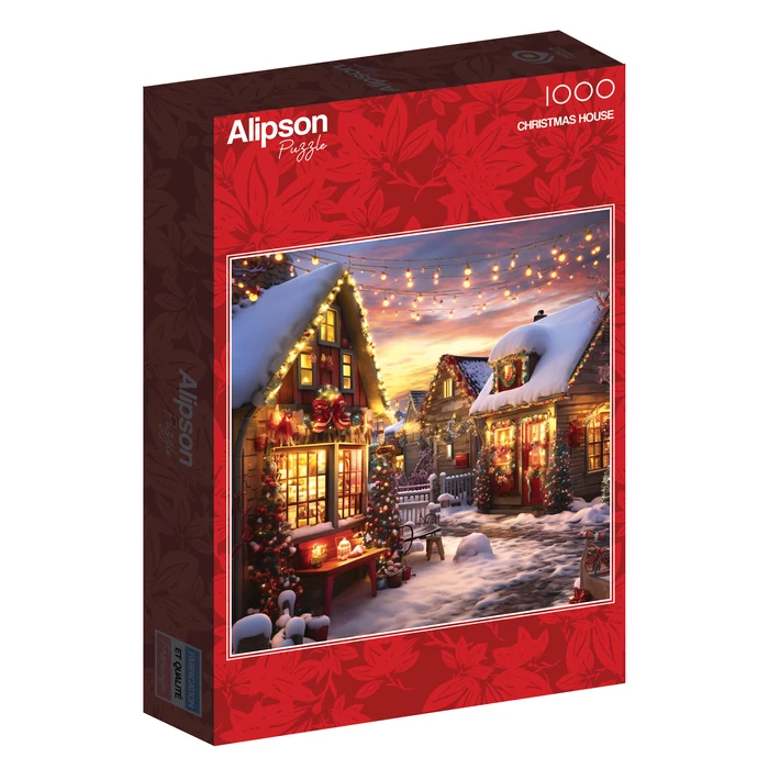 Alipson 50057 - Christmas House - 1000 db-os puzzle