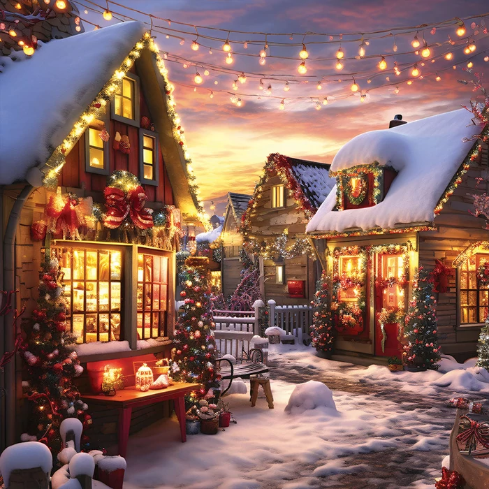 Alipson 50057 - Christmas House - 1000 db-os puzzle