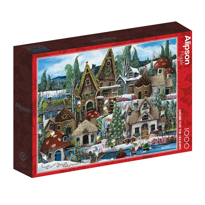 Alipson 50059 - Gnome for the Holidays - 1000 db-os puzzle