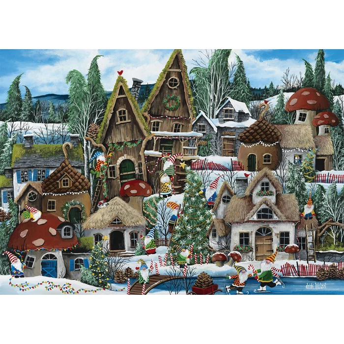 Alipson 50059 - Gnome for the Holidays - 1000 db-os puzzle