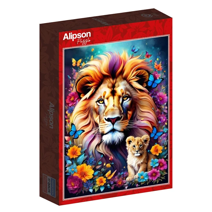 Alipson 50123 - Lions - Maternal Love Collection - 1000 db-os puzzle