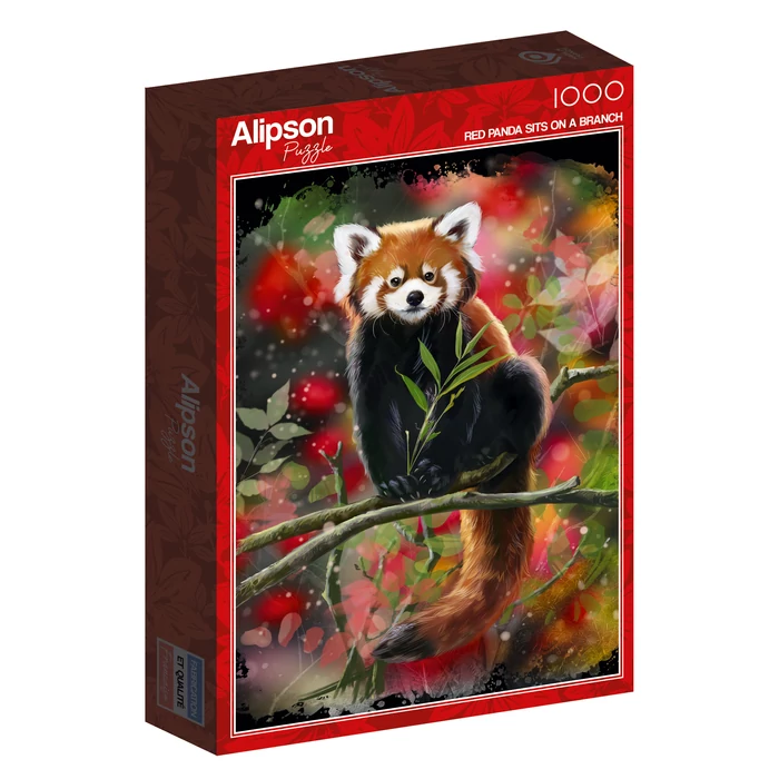 Alipson 50035 - Red Panda Sits On A Branch - 1000 db-os puzzle
