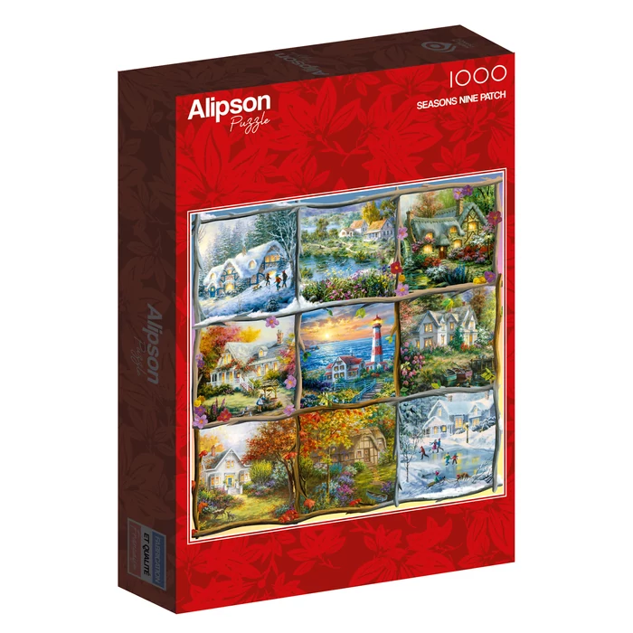 Alipson 50044 - Seasons Nine Patch - 1000 db-os puzzle