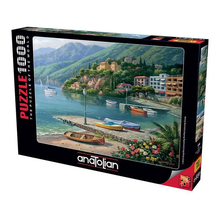 Anatolian 1096 - Liman, Hillside Harbor Cove - 1000 db-os puzzle
