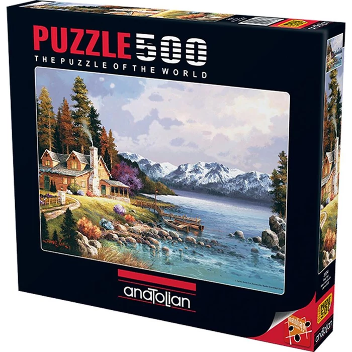 Anatolian 3534 - Mountain Cabin - 500 db-os puzzle