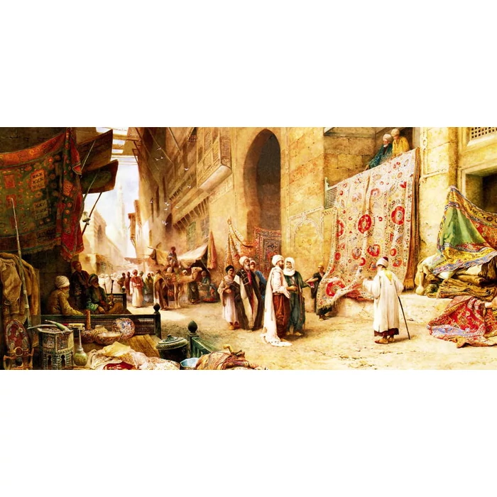 Anatolian 3751 -  A Carpet Sale in Cairo - 1500 db-os puzzle