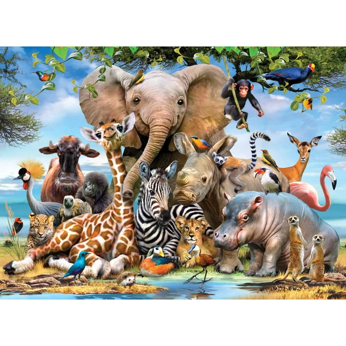 Anatolian 1043 - Africa Smile - 1000 db-os puzzle