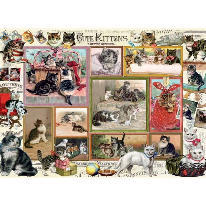 Anatolian 3611 - Cute Kittens & Comical Dogs - 2 x 500 db-os puzzle