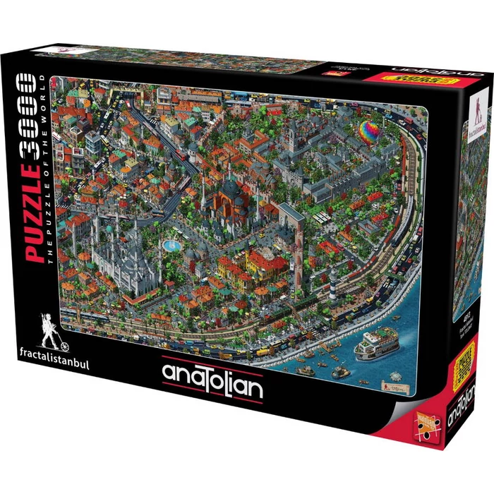 Anatolian 4913 - Fractal Istanbul - 3000 db-os puzzle