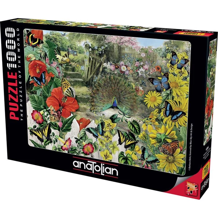 Anatolian 1084 - Peacock in the Garden - 1000 db-os puzzle