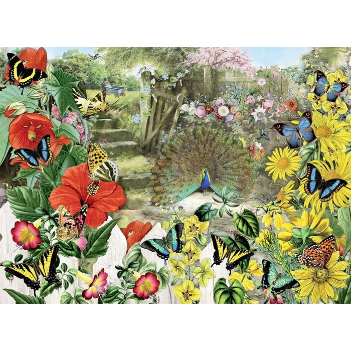 Anatolian 1084 - Peacock in the Garden - 1000 db-os puzzle