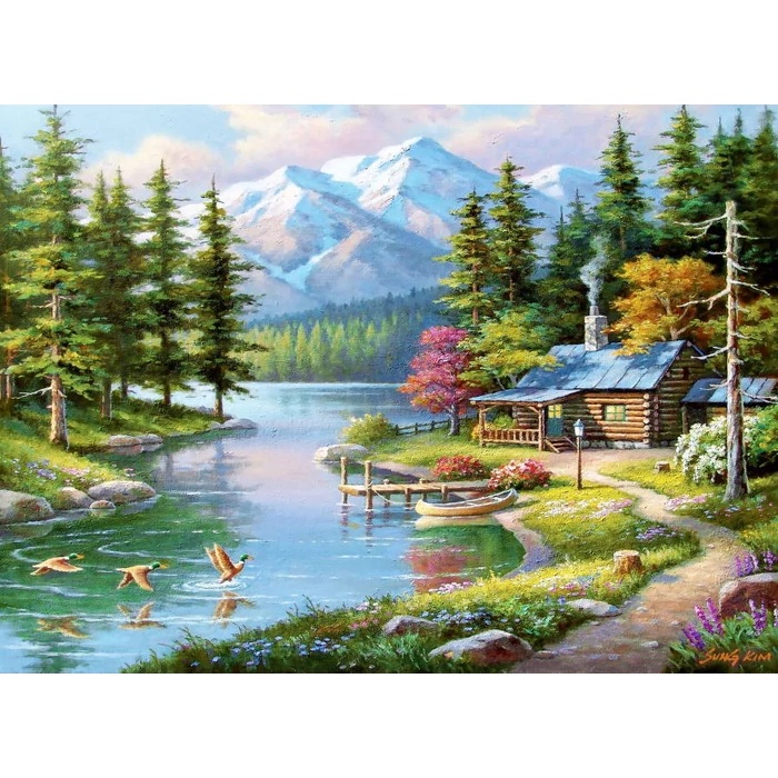 Anatolian 4554 - Resting Canoe - 1500 db-os puzzle