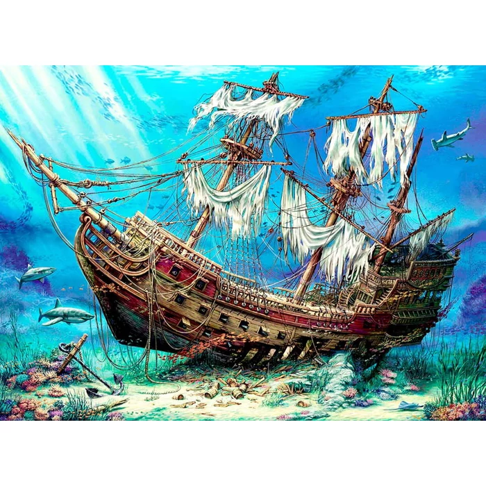 Anatolian 4558 - Shipwreck Sea - 1500 db-os puzzle