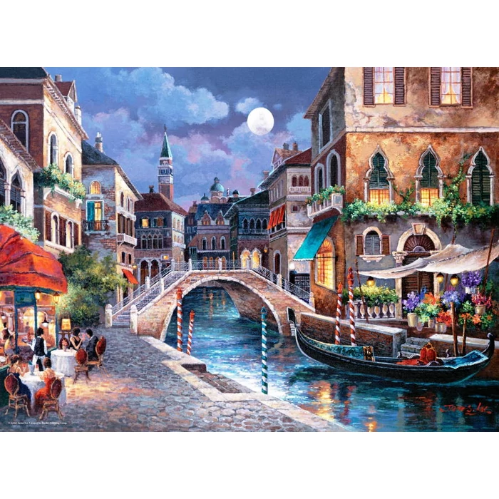 Anatolian 3087 - Streets of Venice II - 1000 db-os puzzle