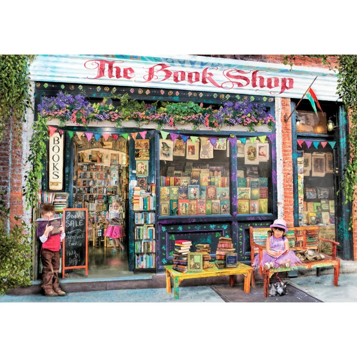Anatolian 3588 - The Bookshop Kids - 500 db-os puzzle