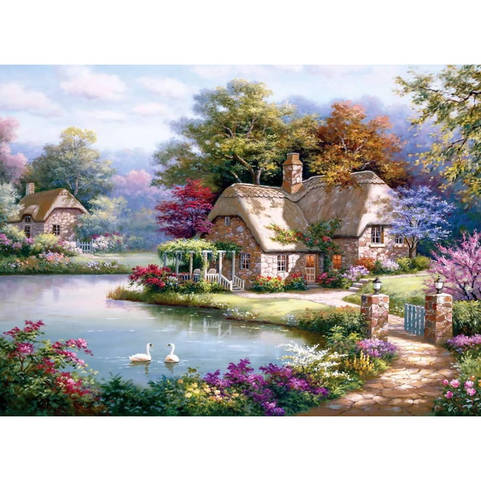 Anatolian 4529 - The Swan Cottage - 1500 db-os puzzle