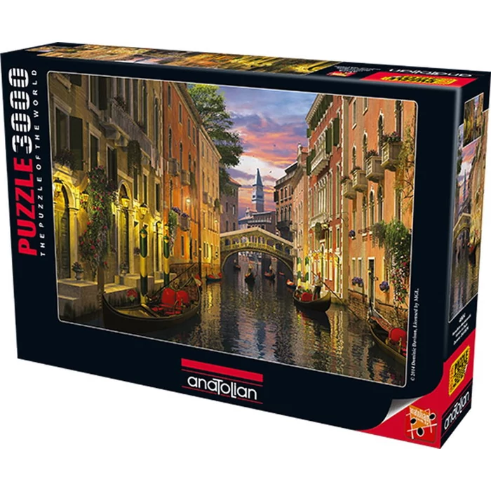 Anatolian 4904 - Venice at Dusk - 3000 db-os puzzle