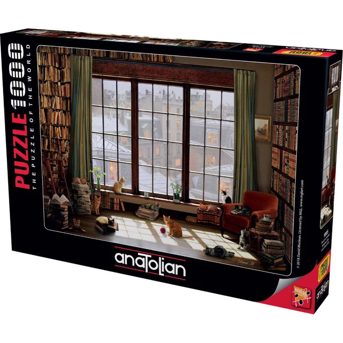 Anatolian 1065 - Window Cats - 1000 db-os puzzle