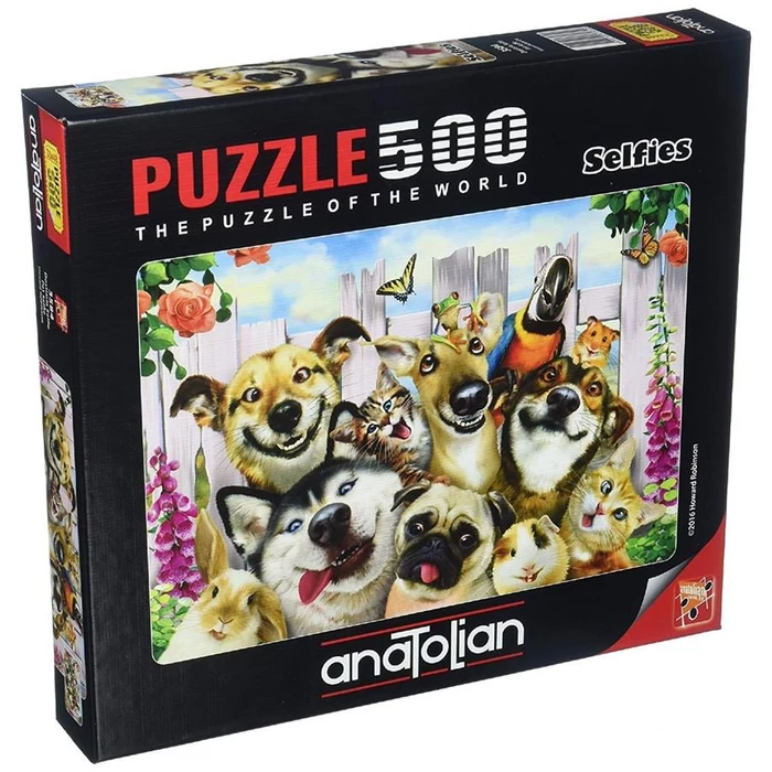 Anatolian 3584 - Pet selfie - 500 db-os puzzle
