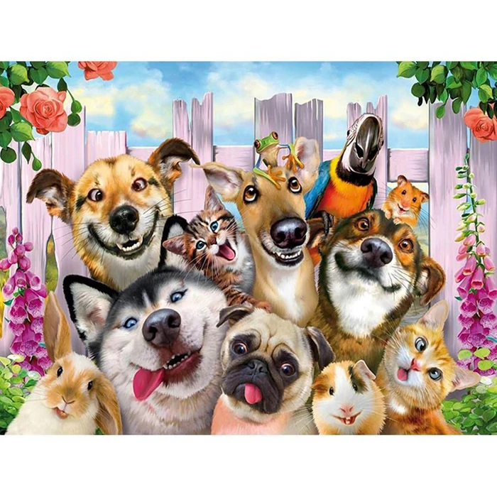 Anatolian 3584 - Pet selfie - 500 db-os puzzle